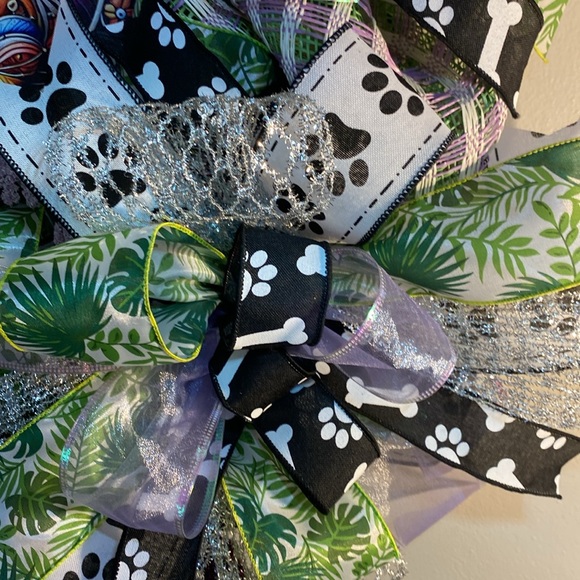 Dachshund fern wreath - Picture 8 of 11